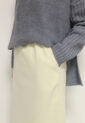 ディニテコリエ(Dignite Collier）ウーリージャージスカート／イエロー