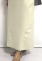 ディニテコリエ(Dignite Collier）ウーリージャージスカート／イエロー