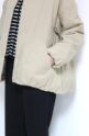 ディニテコリエ(Dignite Collier）バルーン中綿ブルゾン／ベージュ