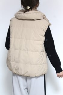 ダウンベスト コムアンファム comme une femme 羽毛 コムアンファム （comme une femme）リバーシブルダウンベスト