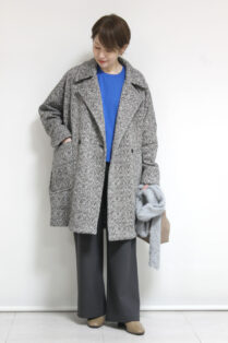 ロージー（ROSIEE）軽量裏起毛コクーンコート／ブラウン - 25,520円