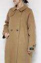 ディニテコリエ(Dignite Collier）ダブルフェイスラグランコート／ベージュ