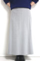 マリードール(MARIED'OR）両面起毛Ａラインバックギャザースカート／グレージュ