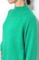 ロージー（ROSIEE）ボトルネックワイドリブニット／グリーン