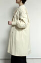 ディニテコリエ(Dignite Collier）袖リブライトコート／イエロー
