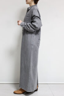再入荷】ロージー（ROSIEE）テンセルデニムワンピース／ブラック