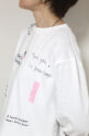 ロージー（ROSIEE）レタリングロングTシャツ／オフ