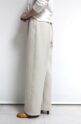 ディニテコリエ(Dignite Collier）ボンディング切替パンツ／ベージュ