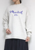マリードール（MARIED'OR）ロゴスウェット／グレー