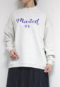 マリードール（MARIED'OR）ロゴスウェット／グレー