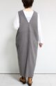 ディニテコリエ（Dignite collier）ウーリージャージワンピース／グレー