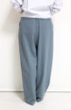 パシオーネ（PASSIONE）ツータックタックパンツ／ブルーグレー