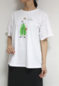 【再入荷】ロージー（ROSIEE）女の子柄プリントＴシャツ／オフホワイト