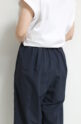 カフネ（CAFUNE）ライトタフタイージーパンツ／ネイビー