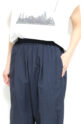 カフネ（CAFUNE）ライトタフタイージーパンツ／ネイビー
