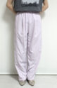 カフネ（CAFUNE）ライトタフタイージーパンツ／ラベンダー