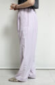 カフネ（CAFUNE）ライトタフタイージーパンツ／ラベンダー