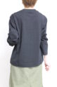 ノンブルアンペール(NOMBRE IMPAIR）PARISプリントロンTEE／ブラック
