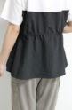 アンカルネ（Un carnet）キャミソールＴシャツ／オフ×ブラック