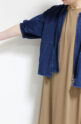 マリードール（MARIED'OR）カットデニムアウトポケットダブルファスナージャケット／インディゴ