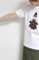 ブランコイブリロ（blanco y brillo）ハッピーフェイスＴシャツ／アニマルワンピース