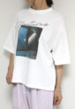 ディニテコリエ(Dignite Collier）フォトプリントUVカットTシャツ／ベージュ