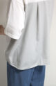 ディニテコリエ(Dignite Collier）フォトプリントUVカットTシャツ／ライトグレー