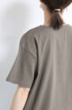 シロデラボンテ（siro de labonte）ボートネック大人Tシャツ／ブラウン