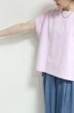 ディニテコリエ(Dignite Collier）ワイドヘムTシャツ／ピンク