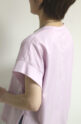 ディニテコリエ(Dignite Collier）ワイドヘムTシャツ／ピンク