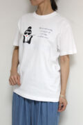 ブランコイブリロ(blanco y brillo)ハッピーフェイスTシャツ/ヘップバーン風