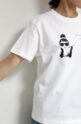 ブランコイブリロ（blanco y brillo）ハッピーフェイスＴシャツ／ヘップバーン風