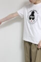 ブランコイブリロ（blanco y brillo）ハッピーフェイスＴシャツ／真ん中に顔