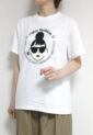 ブランコイブリロ（blanco y brillo）ハッピーフェイスＴシャツ／真ん中に顔