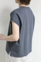 パシオーネ（PASSIONE）フレンチロゴTシャツ／チャコールグレー