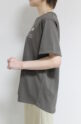 ロージー（ROSIEE）ハート×ロゴ刺繍Tシャツ／ブラウン
