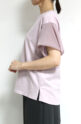 ディニテコリエ(Dignite Collier）袖シフォン切替Tシャツ