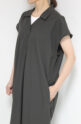 ディニテコリエ（Dignite collier）サッカーロングワンピース／ブラウン