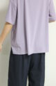 アンナケリー（Anna Kerry）メタリックロゴＴシャツ／パープル