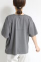 アンナケリー（Anna Kerry）"THE PRISTINE SENCE”Ｔシャツ／チャコールグレー
