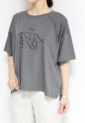 アンナケリー（Anna Kerry）"THE PRISTINE SENCE”Ｔシャツ／チャコールグレー