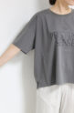 アンナケリー（Anna Kerry）"THE PRISTINE SENCE”Ｔシャツ／チャコールグレー