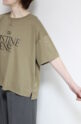 アンナケリー（Anna Kerry）"THE PRISTINE SENCE”Ｔシャツ／ブラウン