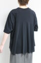 ディニテコリエ(Dignite Collier）バックフレアＴ／ブラック