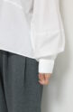 ディニテコリエ(Dignite Collier）コクーンショートシャツ／ホワイト