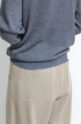 ロージー（ROSIEE）女の子柄刺しゅう×スパンコールニット／チャコール