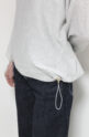 アンカルネ（Un carnet）スパークヤーンスウェットニット／グレー